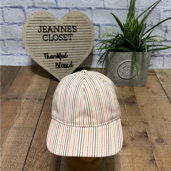 Madewell Multi Stripe Baseball Hat - Picture 4 of 12